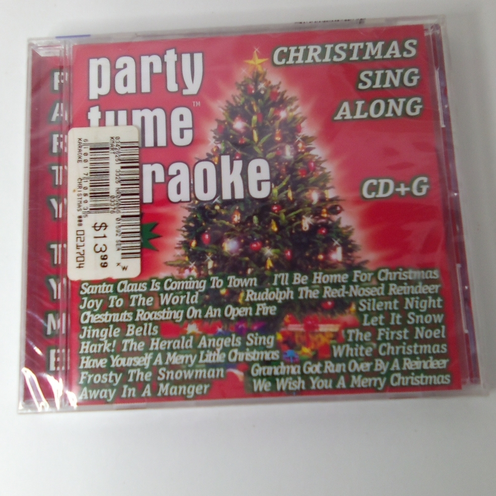 Party Time Karaoke Christmas Sing Along CD-G Sealed